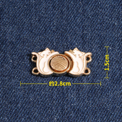 3506★ artefacto de ajuste de cintura pantalones falda circunferencia de cintura gran cambio pequeño botón jeans pantalones cintura botón ajustable mujeres