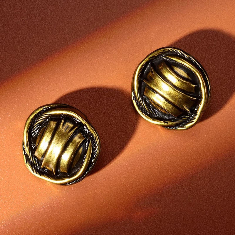 3252★  Round metal button men's and women's clothes jacket coat retro button versatile suit sweater premium button accessories