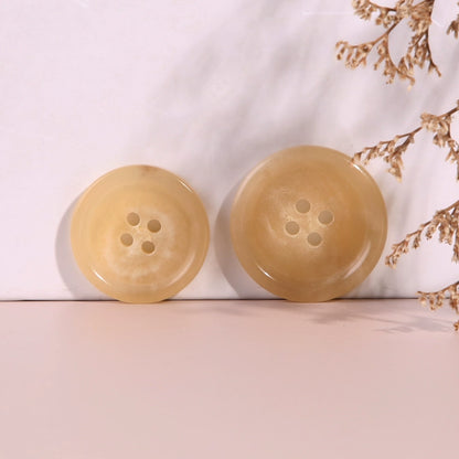 3302★  High-end coat buttons men's and women's suit buttons round versatile clothes jacket trench coat top button accessories