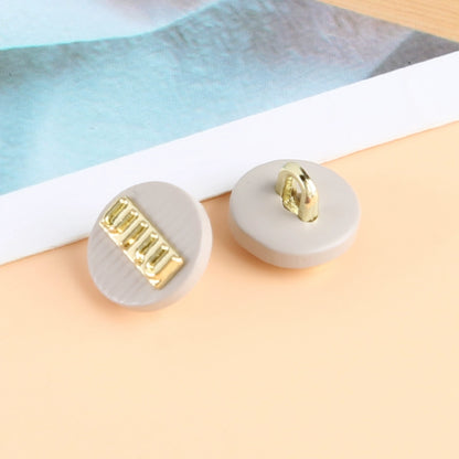 3363★  Metal shirt shirt decorative buttons clothes cardigan jacket buttons high-end round personalized cuff buttons accessories