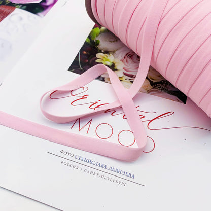 3882 52 colores punto 1cm cinta elástica color espalda cuello tira de presión escote correa borde lateral tira de presión accesorios de ropa