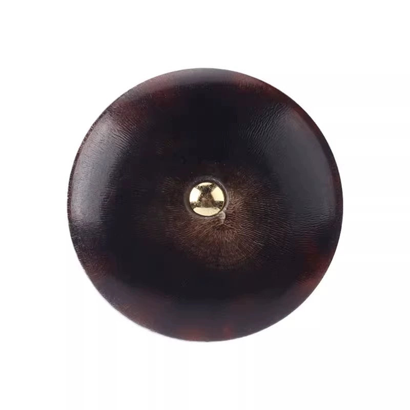 3318★ Vêtements à boutons en corne véritable noire, bouton de veste de costume polyvalent pour hommes et femmes, pantalon de costume, bouton à motif rond