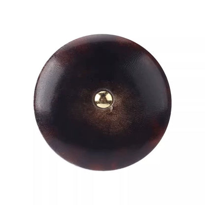 3318★ Vêtements à boutons en corne véritable noire, bouton de veste de costume polyvalent pour hommes et femmes, pantalon de costume, bouton à motif rond