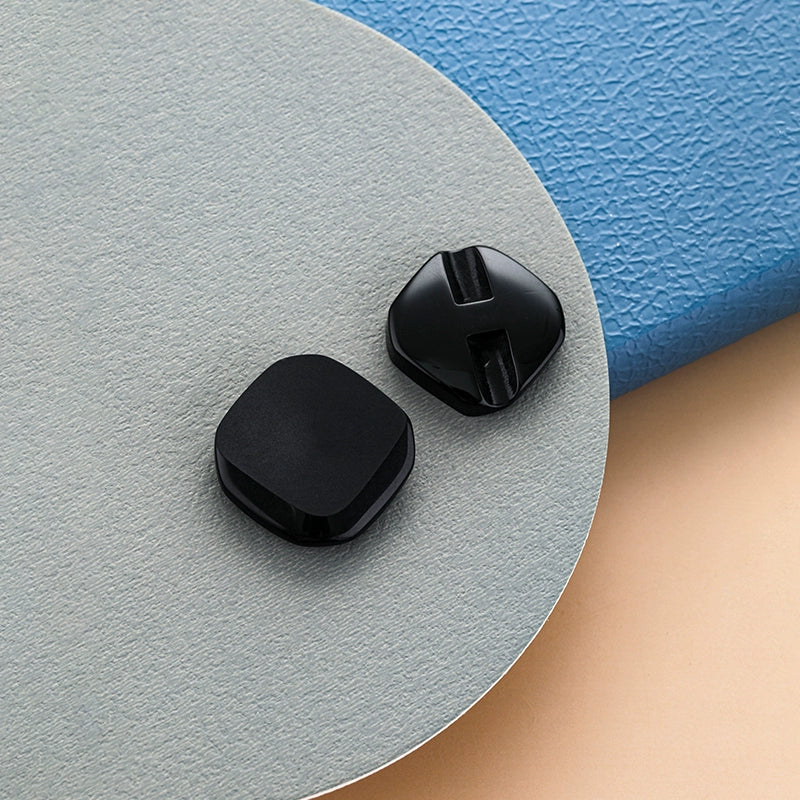 3356★  Coat button trench coat jacket suit trousers buttons casual clothes men's and women's versatile round black white buttons