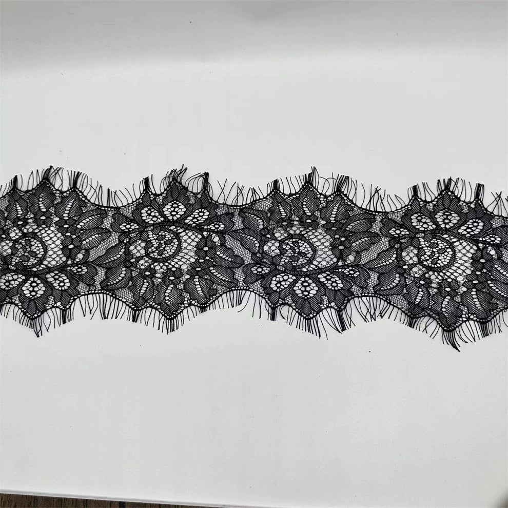 3778 Exquisita exportación de pestañas, encaje de barba, bricolaje, diseño hecho a mano, ropa, falda, dobladillo, accesorios, ancho 13 CM