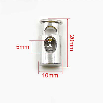3547★ Hebilla de resorte de metal para chaqueta, cuerda elástica, hebilla de ajuste de banda elástica, hebilla de nariz de cerdo, hebilla de cuerda fija, hebilla de ajuste, botón de cordón
