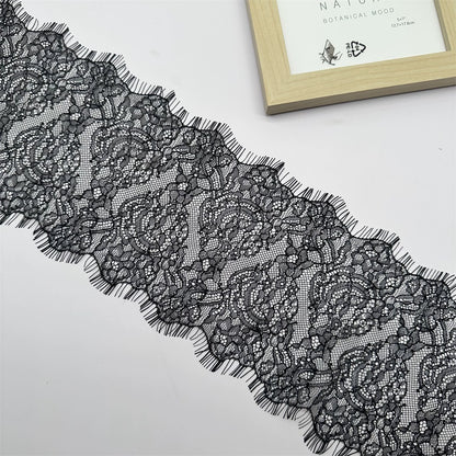 3758 Ancho 15CM Encaje de pestañas de alta calidad DIY Ropa Vestido de novia Ropa de cama Material de empalme decorativo