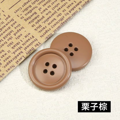 3295★  Round resin high-end clothes buttons exquisite woolen jacket sweater buttons top cashmere fashion button accessories