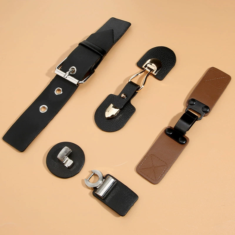 3497★ Abrigo de alta gama con botones decorativos, gabardina versátil para hombres y mujeres, chaqueta de cachemira, par de botones de metal, botón de ropa, decoración de botones