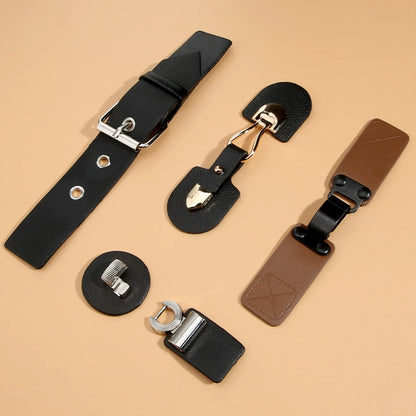 3497★ Abrigo de alta gama con botones decorativos, gabardina versátil para hombres y mujeres, chaqueta de cachemira, par de botones de metal, botón de ropa, decoración de botones