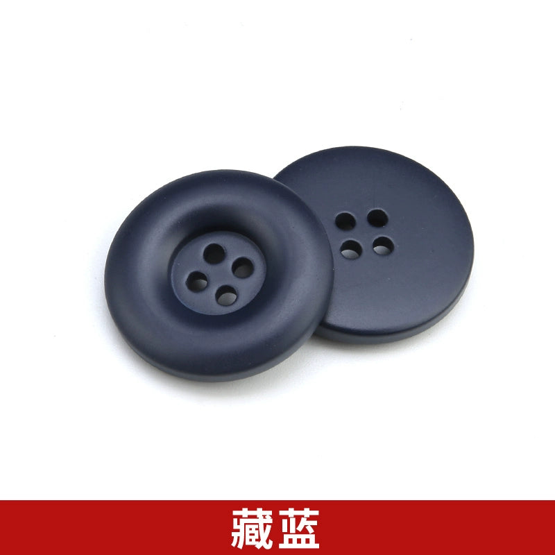 3312★  High-end exquisite resin buttons fashion woolen coat coat trench coat four-eye buttons clothes west decorative buttons