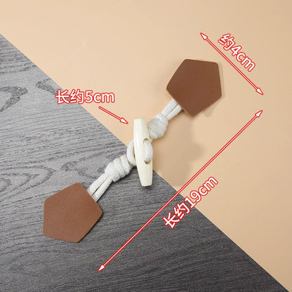 3279★  Coat horn buttons woolen cashmere jacket trench coat buttons to buttons men's and children's sweaters high-end wooden buttons