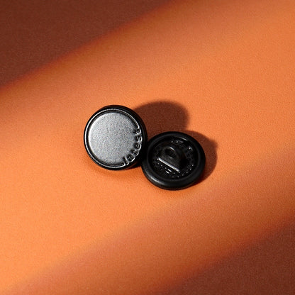 3406★  Black metal shirt buttons women's clothes exquisite round buttons versatile shirt cuffs neckline high-end buttons men