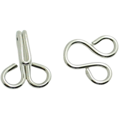 3503★ Accesorios de ropa Hebilla resistente al viento Botón de gancho Gancho de cuello de metal Hebilla de viento Hebilla de par Hebilla invisible Botón de ropa interior