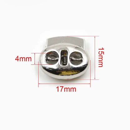 3547★ Hebilla de resorte de metal para chaqueta, cuerda elástica, hebilla de ajuste de banda elástica, hebilla de nariz de cerdo, hebilla de cuerda fija, hebilla de ajuste, botón de cordón