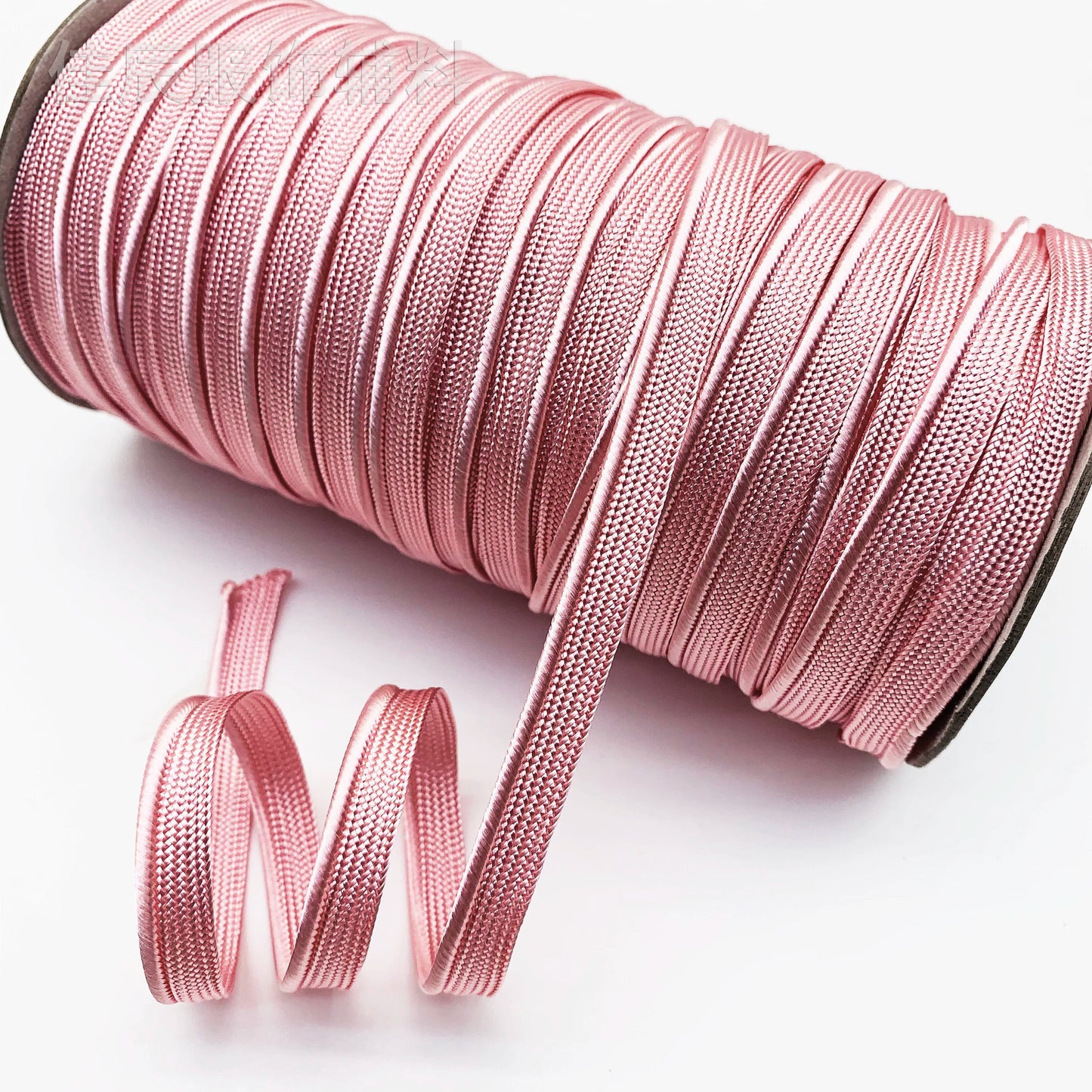 3849 Spot 39 colores 1 cm borde fino cinta maestra de seda brillante tira de brotes ribete cuerda borde incrustado tira cincha accesorios de ropa