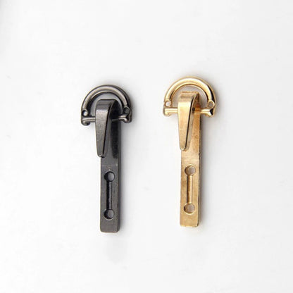 3504★ Botones de visón de metal, ganchos de hebilla, hebillas ocultas, hebillas colgantes, hebillas de cuello de estilo, botones de ropa de abrigo de piel de alta gama