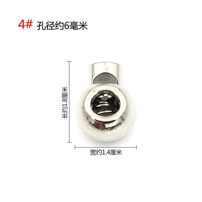 3542★ Hebilla de ajuste de campana de metal, hebilla de resorte de contracción de carga de suéter, hebilla de ajuste elástico, hebilla de cuerda, hebilla de cuerda, hebilla de nariz de cerdo