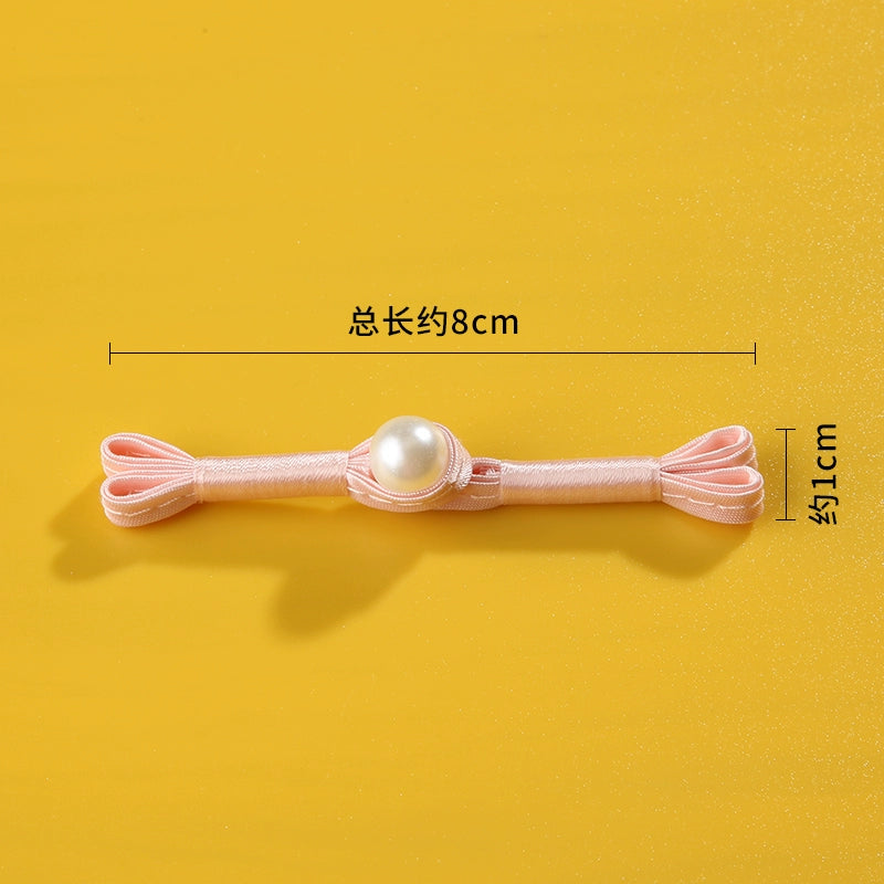 3498★ Botones de cheongsam Botones de estilo chino Hanfu estilo Tang Accesorios de ropa antiguos Botones superiores estilo retro Botones de disco de una palabra