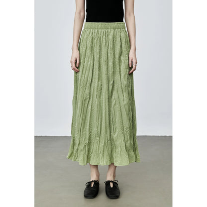 [Fragancia oscura] Chaleco sin mangas con textura de jacquard con patrón oscuro suave de CAREMIND, falda plisada estilo vacaciones 