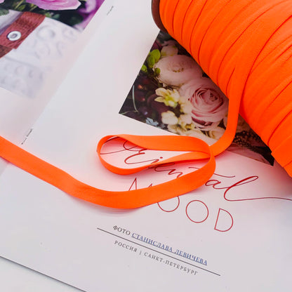 3882 52 colores punto 1cm cinta elástica color espalda cuello tira de presión escote correa borde lateral tira de presión accesorios de ropa