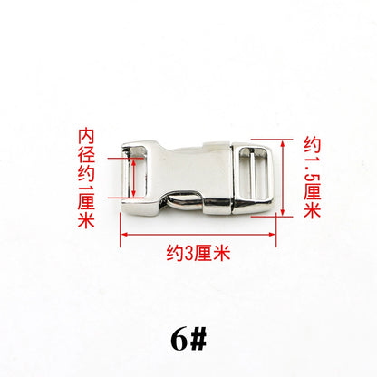 3526★ Hebilla de mochila con cierre de equipaje Hebilla de ajuste de bolsa Hebilla de herraje de metal Hebilla de accesorios para bolsa de cintura Hebilla de mochila