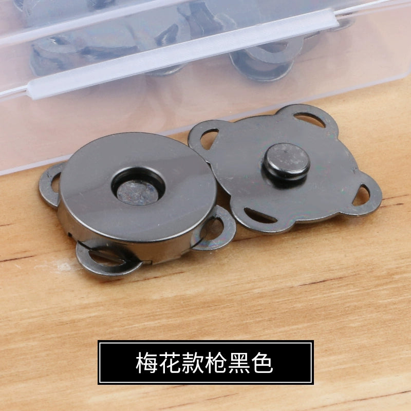 3473★ Hebilla magnética de metal Hebilla magnética Bolso con botón magnético fuerte sin costuras Hebilla de succión Abrigo Botón oculto Accesorios de billetera