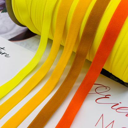 3882 52 colores punto 1cm cinta elástica color espalda cuello tira de presión escote correa borde lateral tira de presión accesorios de ropa