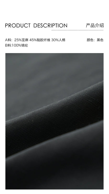 Falda de encaje calada con detección de atmósfera CAREMIND, de una pieza, ajustada, de papel, color negro 