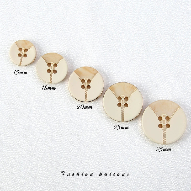 3285★  Round four-eye buttons, high-end clothes, blazers, suits, all-match decorative buckle accessories, clothing accessories