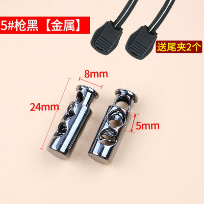 3535★ Botón de hebilla de resorte de metal para pantalones, hebilla de ajuste de banda elástica, cuerda de tope, botón de nariz de cerdo, botón de cierre de pie para pantalones de suéter