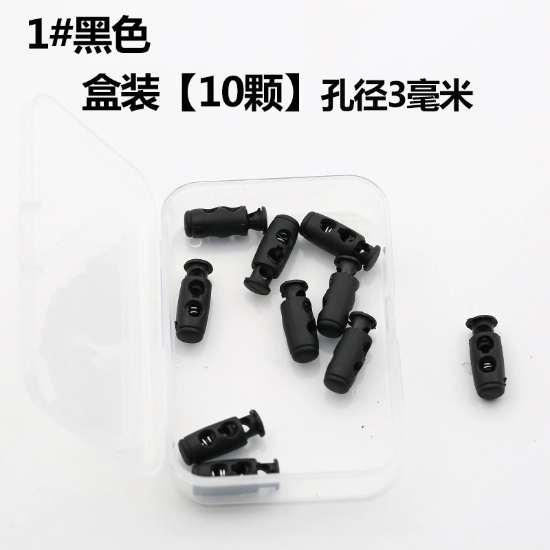 3534★ Nueva hebilla de ajuste de campana colgante de plástico, hebilla de resorte, hebilla de ajuste elástico, hebilla de cuerda, hebilla de cuerda pasante, hebilla de nariz de cerdo, chaqueta de plumas