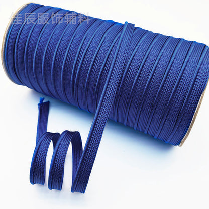 3849 Spot 39 colores 1 cm borde fino cinta maestra de seda brillante tira de brotes ribete cuerda borde incrustado tira cincha accesorios de ropa