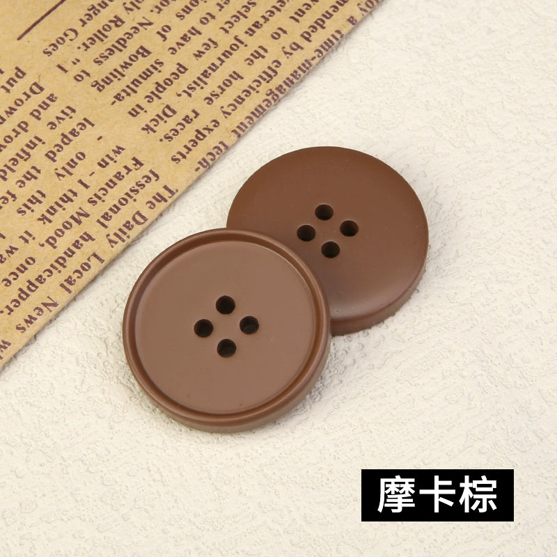 3290★  woolen clothes cashmere women's buttons high-end resin buttons coat buttons high-end sweater shirt cardigan jacket buttons