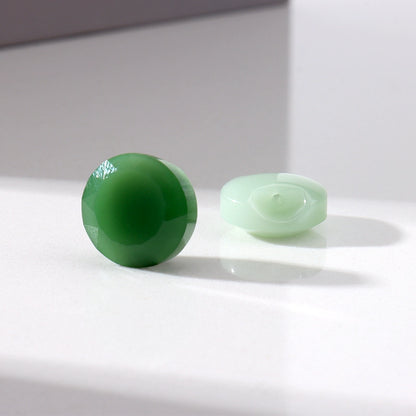 3380★  New Chinese antique buttons imitation jade Hanfu Tang suit buttons glazed buttons dress knitted cardigan buttons cheongsam buttons