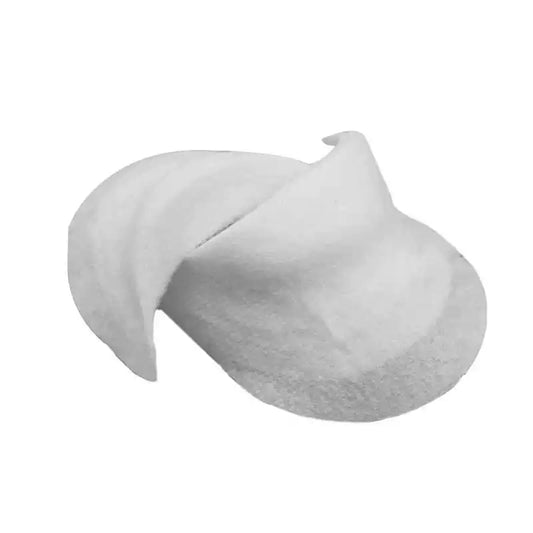 3927★ Ropa Hombreras Almohadillas de algodón ultrafinas Hombreras Artefacto Forro de hombro de algodón perforado con aguja Traje Hombreras finas Manga Jaula Algodón