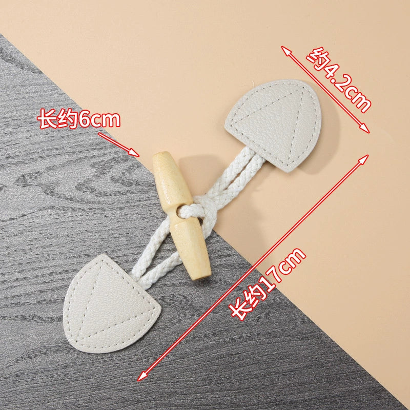 3279★  Coat horn buttons woolen cashmere jacket trench coat buttons to buttons men's and children's sweaters high-end wooden buttons