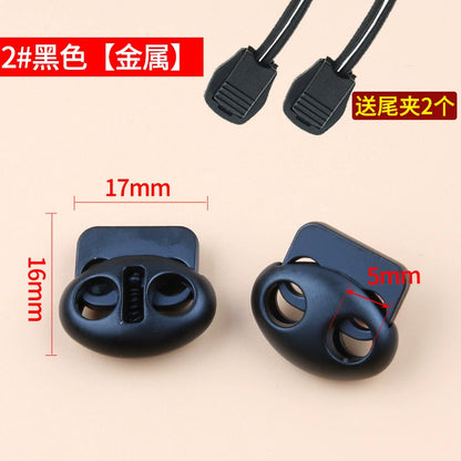 3535★ Botón de hebilla de resorte de metal para pantalones, hebilla de ajuste de banda elástica, cuerda de tope, botón de nariz de cerdo, botón de cierre de pie para pantalones de suéter