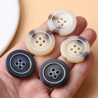 3427★ Botones de abrigo redondos para traje de hombre, gabardina, accesorios con botones, botones versátiles para ropa de abrigo de mujer y niño