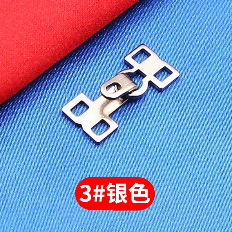 3509★ Botones de visón de metal, ganchos de hebilla, hebillas ocultas, hebillas colgantes, hebillas de cuello de estilo, botones de ropa de abrigo de piel de alta gama