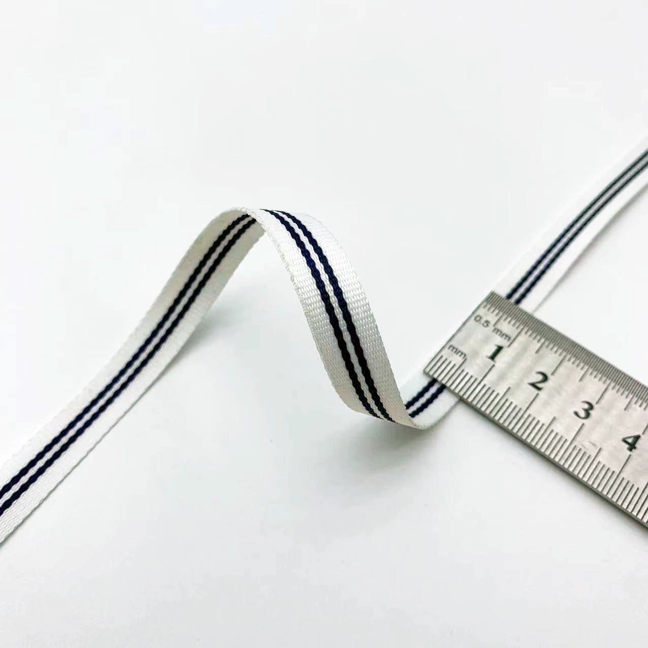 3885 Spot 1cm Accesorios de cintas de rayas, tiras para dobladillos, tiras para ribetes de pantalones, tiras laterales para ropa, textiles para el hogar, zapatos y sombreros Cintas DIY