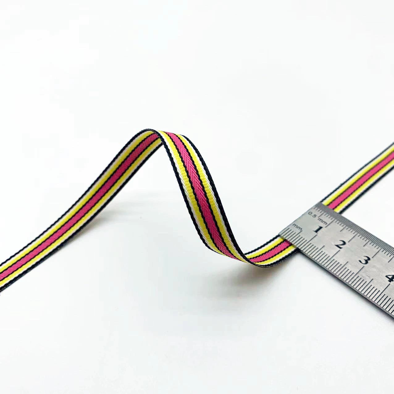 3885 Spot 1cm Accesorios de cintas de rayas, tiras para dobladillos, tiras para ribetes de pantalones, tiras laterales para ropa, textiles para el hogar, zapatos y sombreros Cintas DIY