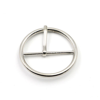 3272★  Metal luggage button buckle belt button round day buckle belt shoe and hat adjustment button pin buckle three-gear buckle