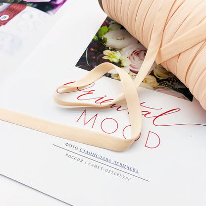 3882 52 colores punto 1cm cinta elástica color espalda cuello tira de presión escote correa borde lateral tira de presión accesorios de ropa