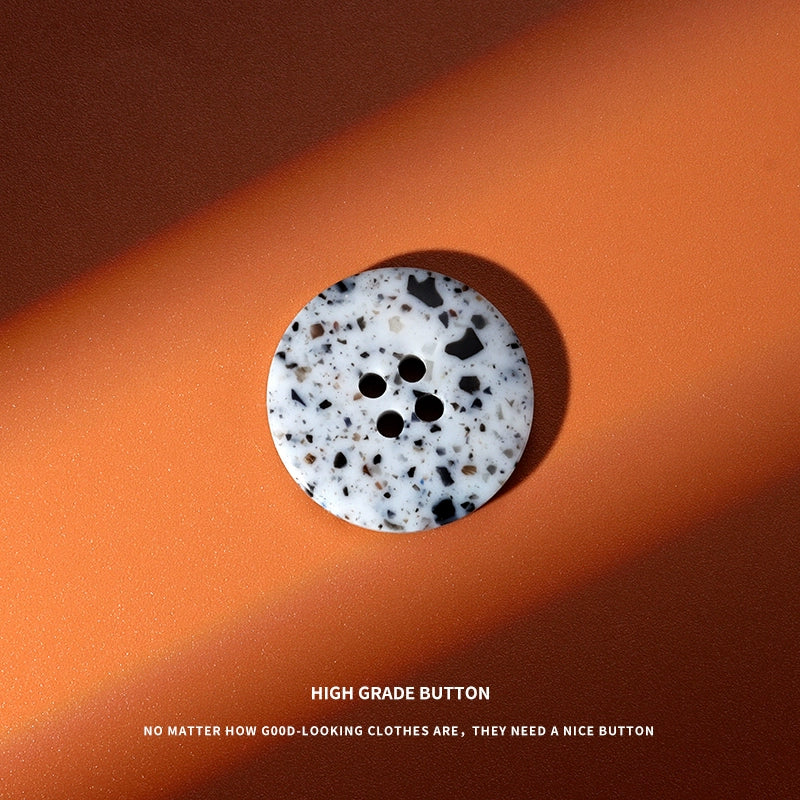 3234★  High-end resin buttons men's and women's clothes coat coat trench coat coat pattern buttons versatile sweater high-end buttons