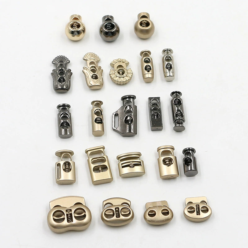 3542★ Hebilla de ajuste de campana de metal, hebilla de resorte de contracción de carga de suéter, hebilla de ajuste elástico, hebilla de cuerda, hebilla de cuerda, hebilla de nariz de cerdo