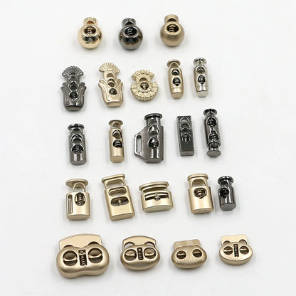 3542★ Hebilla de ajuste de campana de metal, hebilla de resorte de contracción de carga de suéter, hebilla de ajuste elástico, hebilla de cuerda, hebilla de cuerda, hebilla de nariz de cerdo