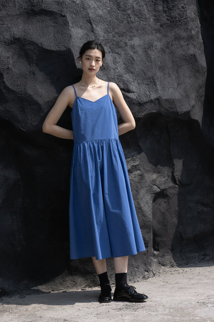 [Offre à durée limitée] Robe à bretelles blanche CAREMIND, robe de plage, vacances en bord de mer, robe Dopamine