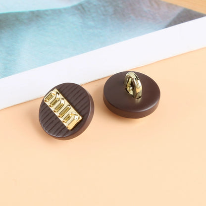 3363★  Metal shirt shirt decorative buttons clothes cardigan jacket buttons high-end round personalized cuff buttons accessories