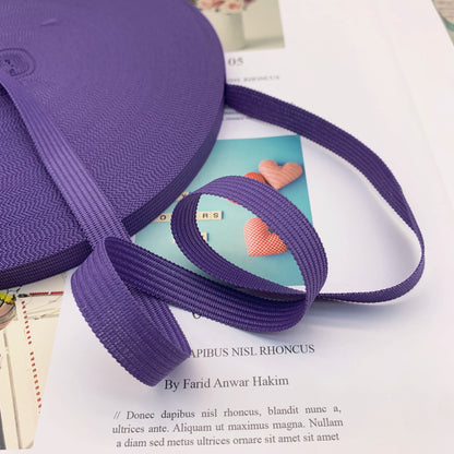 3883  Spot 30 colors 1cm non-elastic horse strap color back collar pressure strip webbing neckline strap side strip clothing accessories